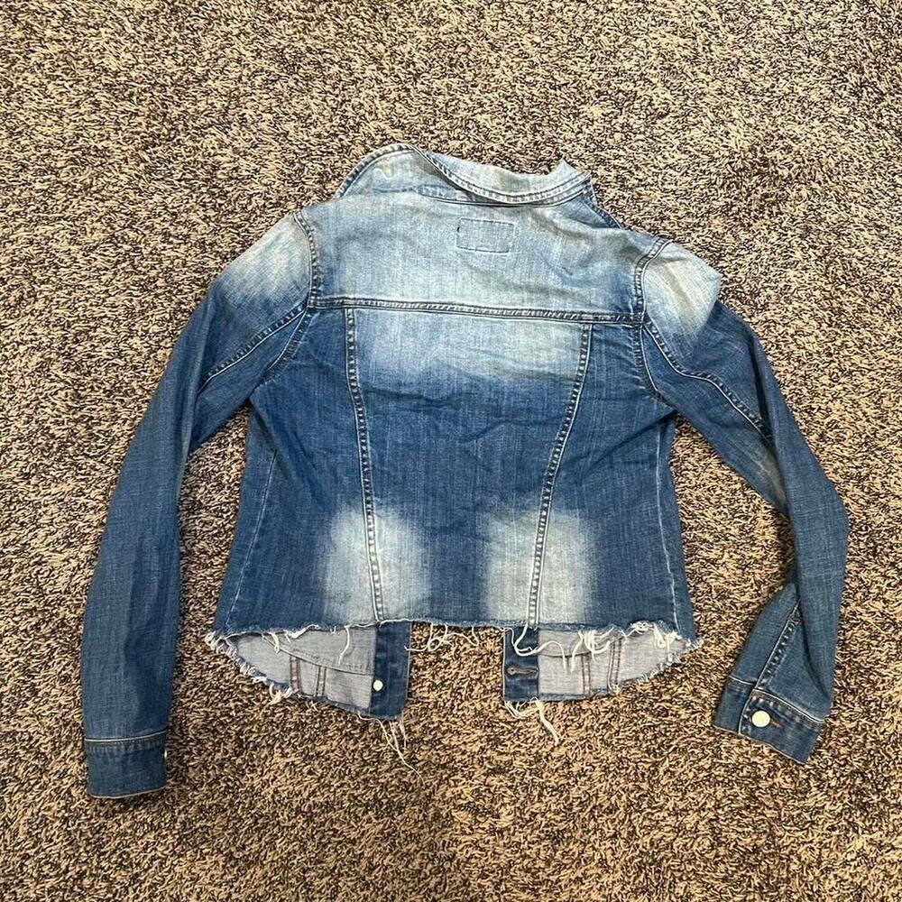 William Rast Blue Denim Jean Jacket Women’s Classic Casual Layering - Picture 6 of 8
